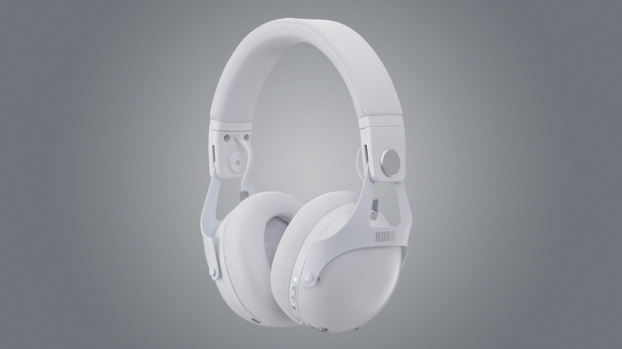 Headphones: Korg Noise Cancelling Headphones - WHITE