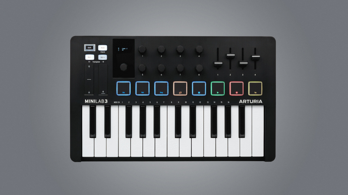 MIDI Controller: Arturia Minilab 3 - BLACK