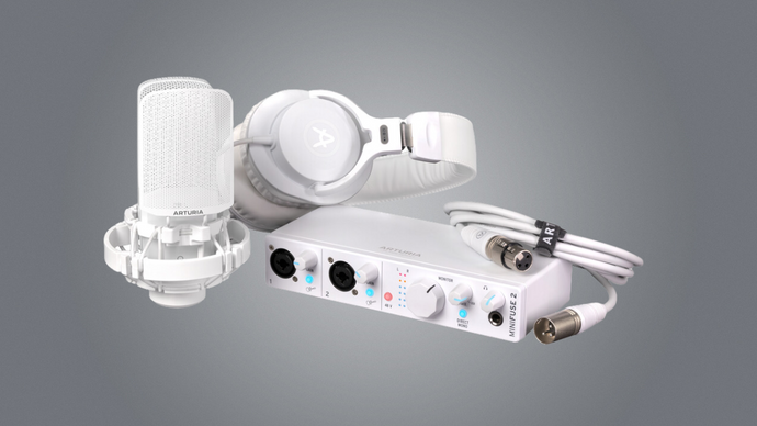 BUNDLE: Arturia Minifuse Recording Pack - WHITE