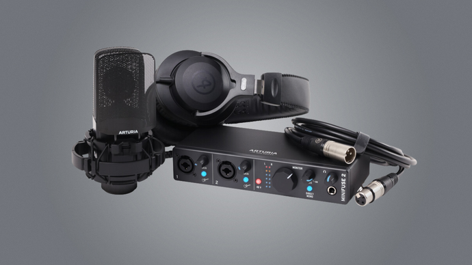 BUNDLE: Arturia Minifuse Recording Pack - BLACK