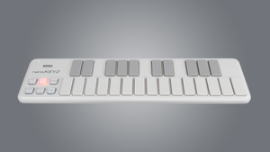 MIDI Controller: KORG NanoKEY2 Controller Keyboard - WHITE