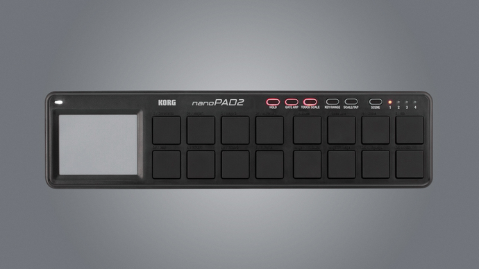 MIDI Controller: KORG NanoPAD DRUMPAD Controller - BLACK