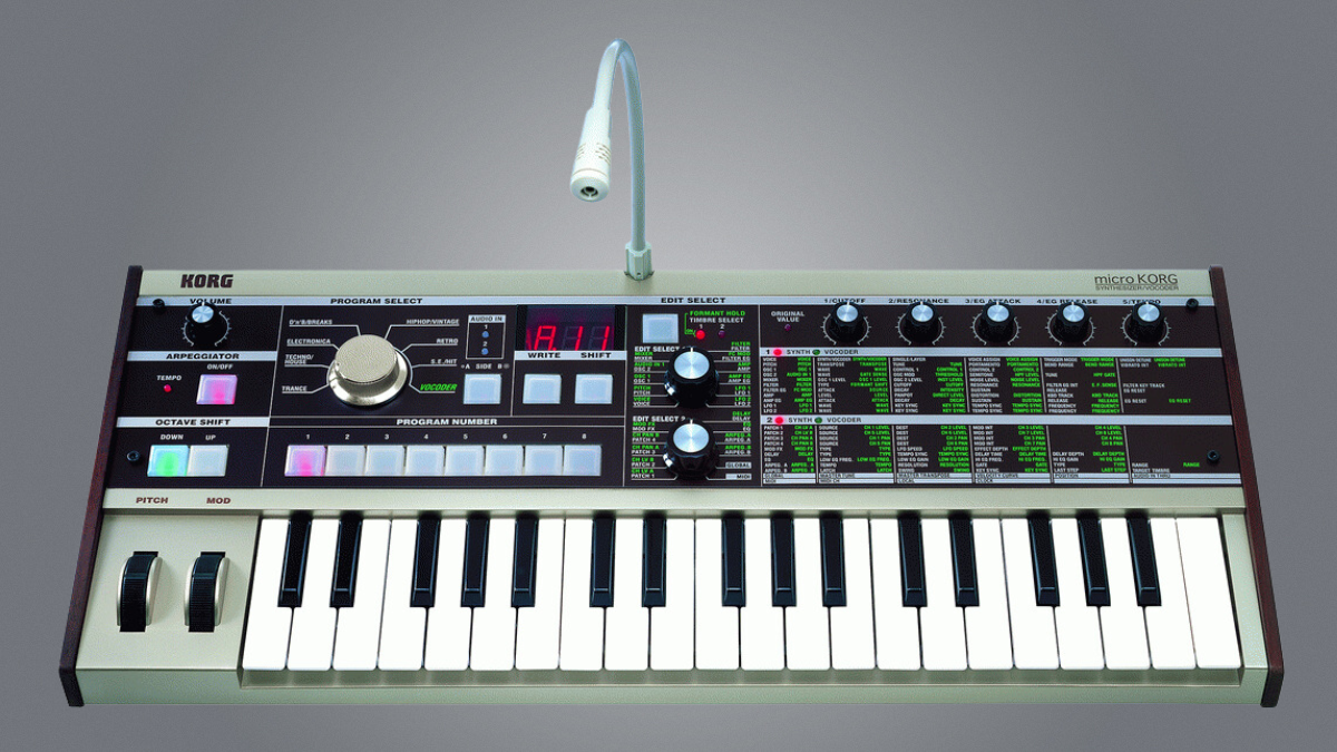 Microkorg MK-1(Ambient/Lo-fi 向け preset有) Korg microKORG Synthesizer/Vocoder