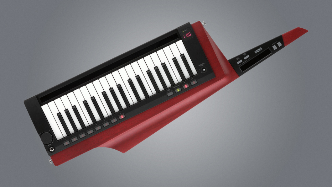 Synthesiser: Korg RK-100S2 37 Note Keytar - RED