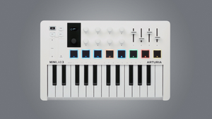 MIDI Controller: Arturia Minilab 3 - WHITE