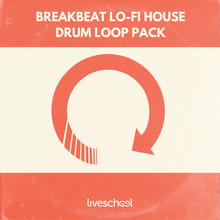 Load image into Gallery viewer, Breakbeat LoFi House drum loops + Ableton Remixing Template